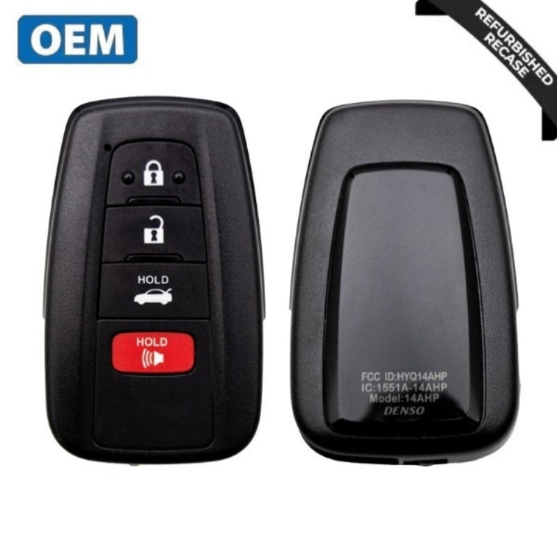 2018-2020 Toyota 86 / 4-Button Proximity Smart Key / PN: SU003-07686 / HYQ14AHP(OEM Recase)