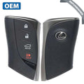 2018-2023 Lexus ES300h ES350 ES350h / 4-Button Smart Key / PN: 8990H-06010 / HYQ14FBF / Board 0440 (OEM Refurb)
