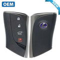 2020-2021 Lexus UX200 UX250 / 4-Button Smart Key / PN: 8990H-76610 / HYQ14FBZ (Hybrid Blue Logo) (OEM)