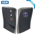 2019-2021 Lexus UX200 UX250h / 3-Button Smart Key / PN: 8990H-76030 / HYQ14FBF (Blue Logo) (OEM)