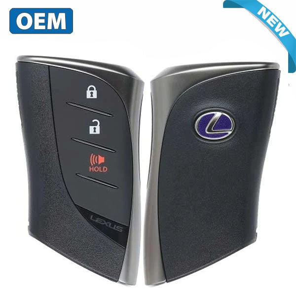2019-2021 Lexus UX200 UX250h / 3-Button Smart Key / PN: 8990H-76030 / HYQ14FBF (Blue Logo) (OEM)