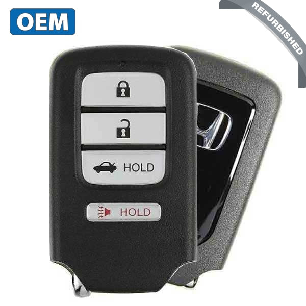 2018-2022 Honda Accord Sport / 4-Button Smart Key / PN: 72147-TVA-A11 / CWTWB1G0090 (OEM Refurb)
