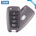 2018-2021 Hyundai Accent / 4-Button Flip Key / PN: 95430-J0700 / NYOSYEC4TX1707 (HC 4BT) (OEM)