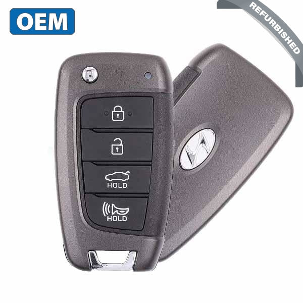 2018-2021 Hyundai Accent / 4-Button Flip Key / PN: 95430-J0700 / NYOSYEC4TX1707 (HC 4BT) (OEM Refurb)