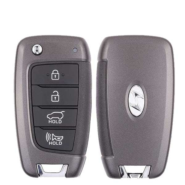 2018-2021 Hyundai Kona / 4-Button Flip Key / PN: 95430 J9500 / OSLOKA-450T (OS) (OEM)