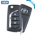 2018-2022 Toyota Camry / 4-Button Flip Key / PN: 89070-06790 / HYQ12BFB / H Chip (OEM)