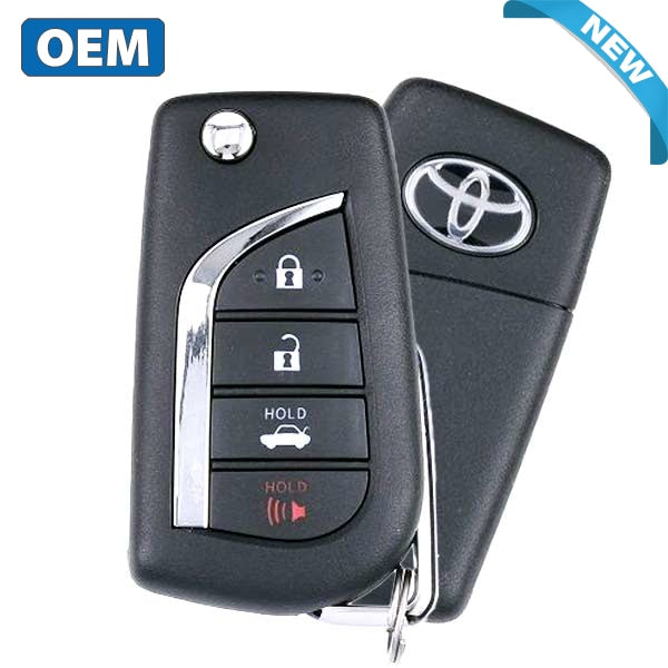 2018-2022 Toyota Camry / 4-Button Flip Key / PN: 89070-06790 / HYQ12BFB / H Chip (OEM)