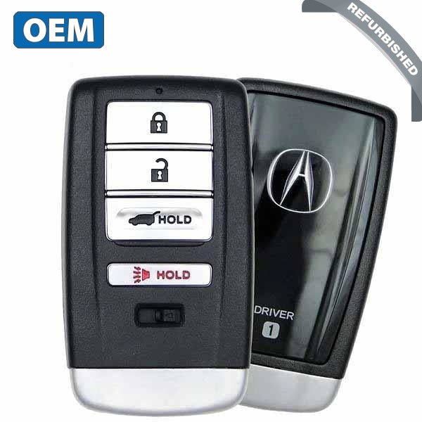 2019-2020 Acura RDX / 4-Button Smart Key / PN: 72147-TJB-A01 / KR5T21 / Driver 1 (OEM Refurb)
