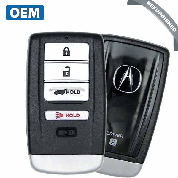 2019-2020 Acura RDX / 4-Button Smart Key / PN: 72147-TJB-A11 / KR5T21 / Driver 2 (OEM Refurb)