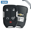 2019- 2021 Chevrolet Silverado / 5-Button Smart Key / Tailgate / PN: 13508398 / HYQ1EA (434 MHz) (OEM Refurb)