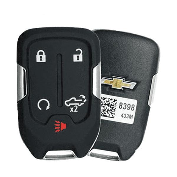 2019- 2020 Chevrolet Silverado / 5-Button Smart Key w/ Tailgate / PN: 13508398 / HYQ1EA (434 MHz) (OEM)