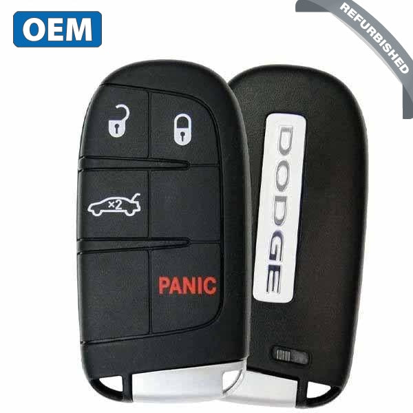 2019-2023 Dodge Challenger / Charger / 4-Button Smart Key / PN: 68394196AA / M3M-40821302 (OEM Refurb)