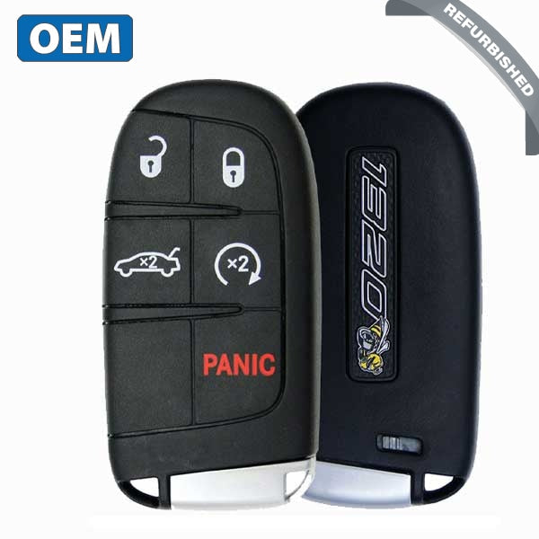 2019-2020 Dodge Challenger R/T Scat Pack / 5-Button Smart Key / PN: 68394202AA / FCC ID: M3M-40824301 (OEM Refurb/Recase