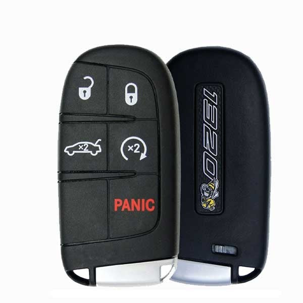 2019-2020 Dodge Challenger R/T Scat Pack / 5-Button Smart Key / PN: 68394202AA / FCC ID: M3M-40824301 (OEM Refurb/Recase