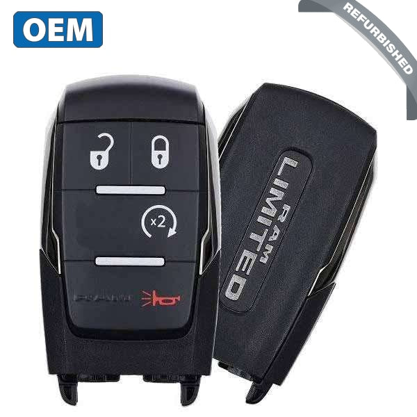 2019-2021 Dodge Ram Limited / 4-Button Smart Key / PN: 68376346AB / GQ4-76T (OEM Refurb)