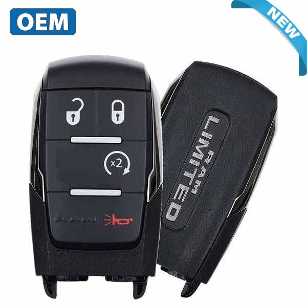 2019-2021 Dodge Ram Limited / 4-Button Smart Key / PN: 68376346AB / GQ4-76T (OEM)