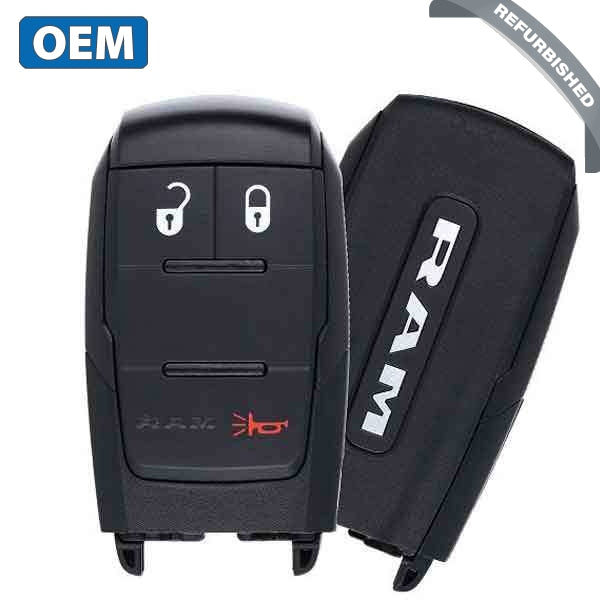 2019-2021 Dodge Ram Pickup HD 3500 5500 / 3-Button Smart Key / PN: 68375455AB / 68538047AB / 68475386AA / GQ4-76T (OEM R