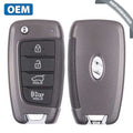 2019-2021 Hyundai Veloster / 4-Button Flip Key / PN: 95430-J3010  / SY5IGRGE04 (OEM Refurb)