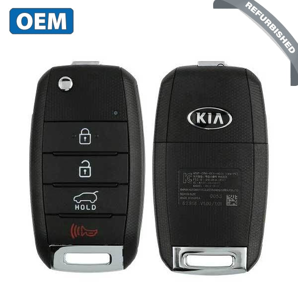 2019-2020 Kia Sorento / 4-Button Flip Key / PN: 95430-C6000 / OSLOKA-910T (UMa-PE) (OEM Refurb)