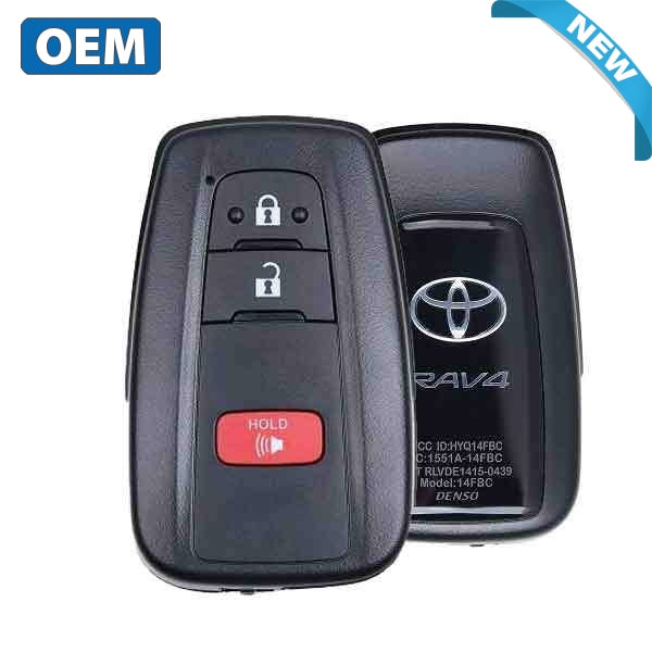 2019-2021 Toyota RAV4 / 3-Button Smart Key / PN:  8990H-42010 / HYQ14FBC-0351 (OEM)