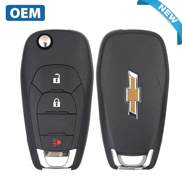 2019-2022 Chevrolet / 3-Button Remote Flip Key / PN: 13522783 / LXP-T003 (OEM)