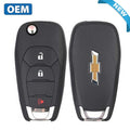 2019-2022 Chevrolet / 3-Button Remote Flip Key / PN: 13522783 / LXP-T003 (OEM)
