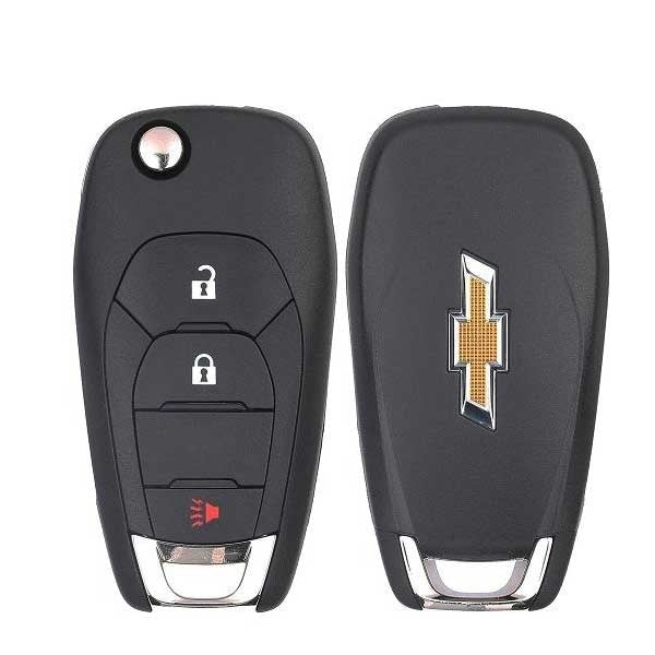 2019-2022 Chevrolet / 3-Button Remote Flip Key / PN: 13522783 / LXP-T003 (OEM)