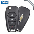 2019-2022 Chevrolet Sonic Trax Spark / 4-Button Flip Key / PN: 13529043 / LXP-T003 (OEM REFURB)