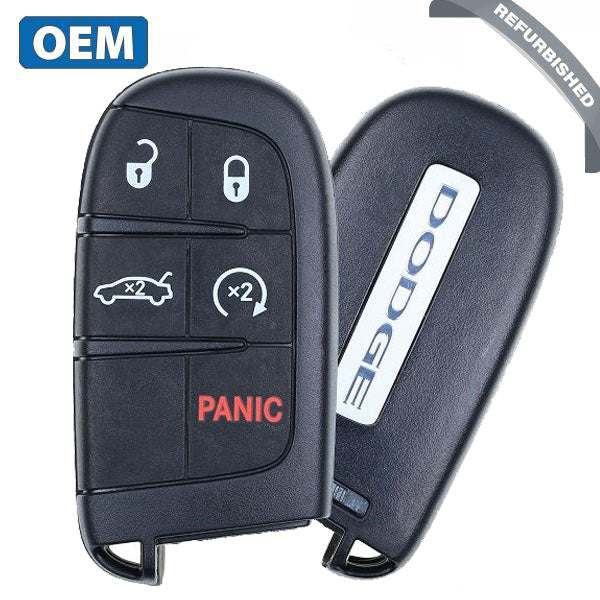 2019-2023 Dodge Challenger / Charger / 5-Button Smart Key / PN: 68394195 AA / M3M40821302 (OEM Refurb)
