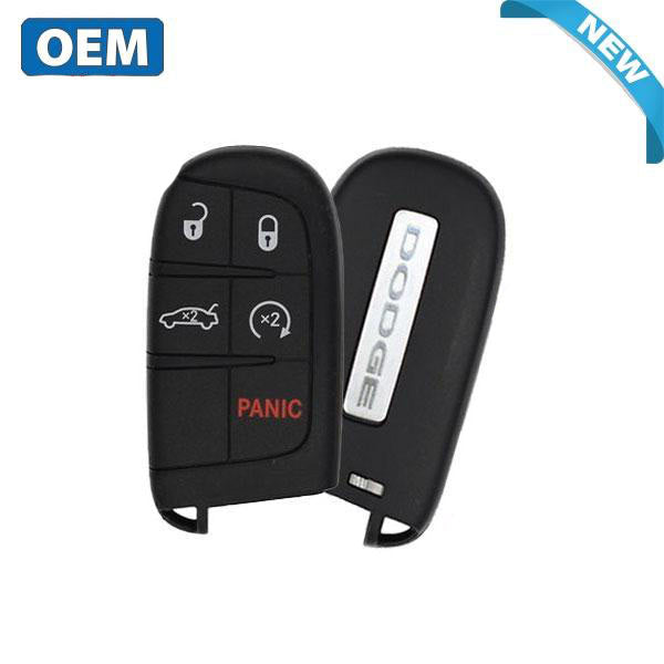 2019-2023 Dodge Challenger / Charger / 5-Button Smart Key / PN: 68394195 AA / M3M40821302 (OEM)