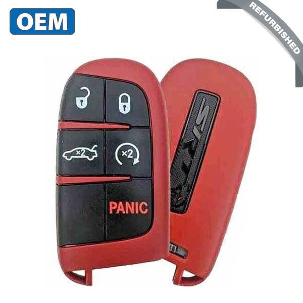 2019-2021 Dodge Challenger Charger SRT / 5-Button Smart Key / Full Power / PN: 68394205AA / M3M-40821302 (OEM Refurb)