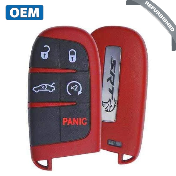 2019-2023 Dodge Charger Challenger SRT / 5-Button Smart Key / Full Power / PN: 68394203AA / M3M-40821302 (OEM Refurb)