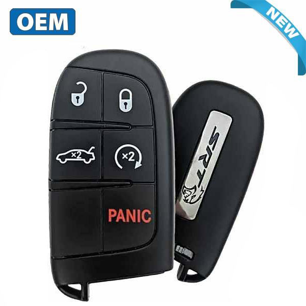 2019-2021 Dodge Charger SRT / Challenger SRT / 5-Button Smart Key / PN: 68394195AA / M3M-40821302 (OEM)