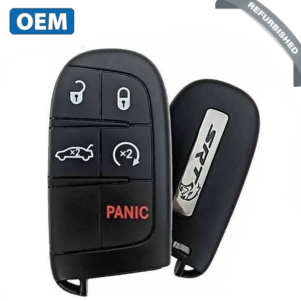 2019-2021 Dodge Charger SRT / Challenger SRT / 5-Button Smart Key / PN: 68394195AA / M3M-40821302 (OEM REFURB)