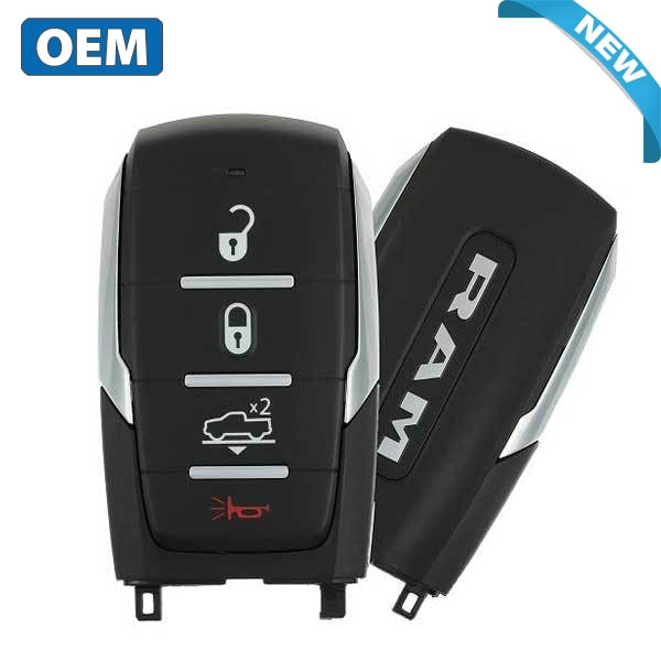 2019-2023 Dodge Ram 1500 Pickup / 4-Button Smart Key w/ Air Suspension / 68291688AD / OHT-4882056 (OEM)