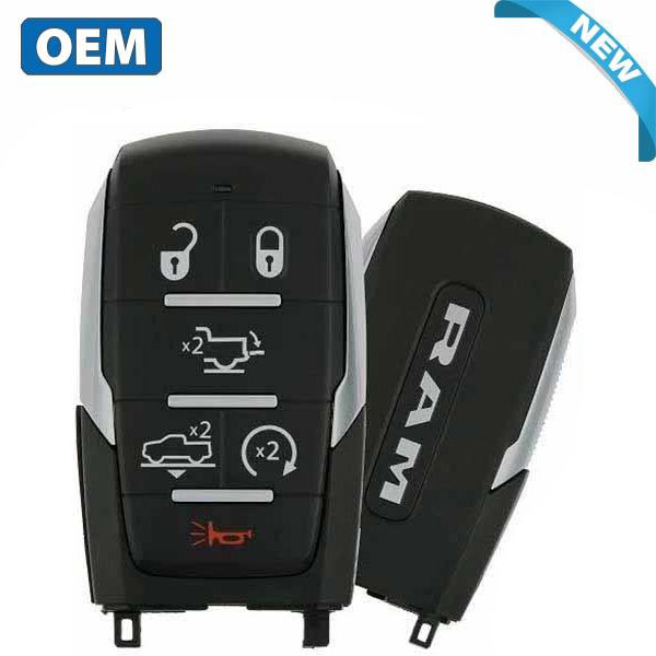 2019-2023 Dodge Ram 1500 Pickup / 6-Button Smart Key / PN: 68291692AD / OHT-4882056 (OEM)