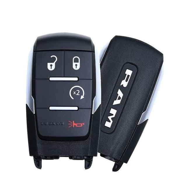 2019-2022 Dodge Ram Pickup HD 2500-5500 / 4-Button Smart Key / PN: 68365327AB / GQ4-76T (OEM)
