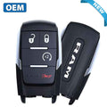 2019-2022 Dodge Ram Pickup HD 2500-5500 / 4-Button Smart Key / PN: 68365327AB / GQ4-76T (OEM)