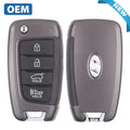 2019-2021 Hyundai Veloster / 4-Button Flip Key / PN: 95430-J3010  / SY5IGRGE04 (OEM)