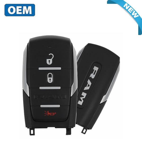 2019-2023 Ram 1500 Pickup / 3-Button Smart Key / PN: 68291687AD 68575600AA / OHT-4882056 (OEM)