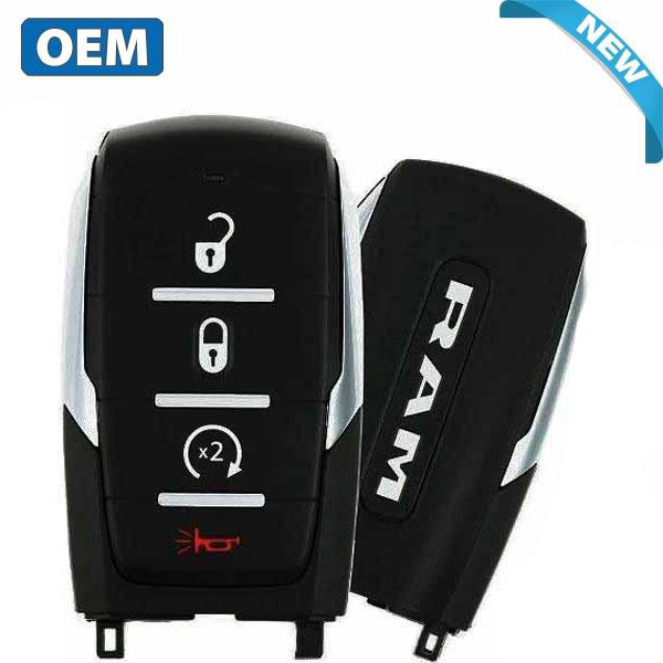 2019-2023 Ram 1500 Pickup / 4-Button Smart Key / PN: 68291689AD / OHT-4882056 (OEM)