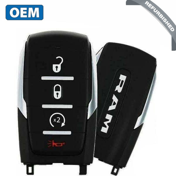 2019-2023 Ram 1500 Pickup / 4-Button Smart Key / PN: 68291689AD / OHT-4882056 (OEM Refurb)