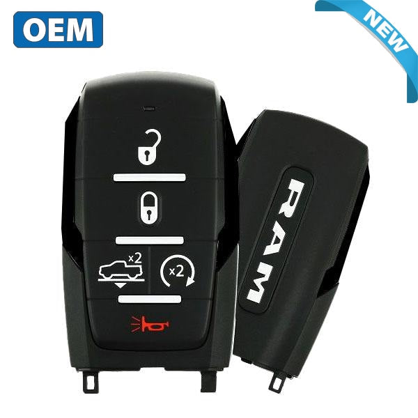 2019-2023 Ram 1500 Pickup / 5-Button Smart Key / PN: 68312807AD / OHT-4882056 (OEM)