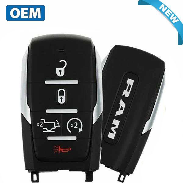 2019-2023 Ram 1500 Pickup / 5-Button Smart Key / PN: 68291691AD / OHT-4882056 (OEM)