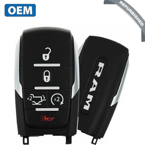 2019-2023 Ram 1500 Pickup / 5-Button Smart Key / PN: 68291691AD / OHT-4882056 (OEM Refurb)