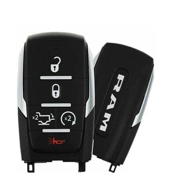 2019-2023 Ram 1500 Pickup / 5-Button Smart Key / PN: 68291691AD / OHT-4882056 (OEM Refurb)