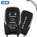 2019-2023 Ram 1500 Pickup / 6-Button Smart Key / PN: 68291692AD / OHT-4882056 (OEM Refurb)
