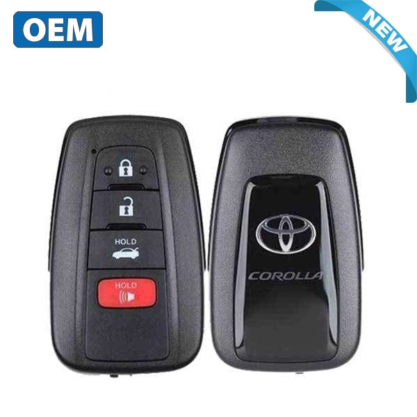 2019-2021 Toyota Corolla / 4-Button Smart Key / PN: 8990H-02030 / HYQ14FBN (OEM)