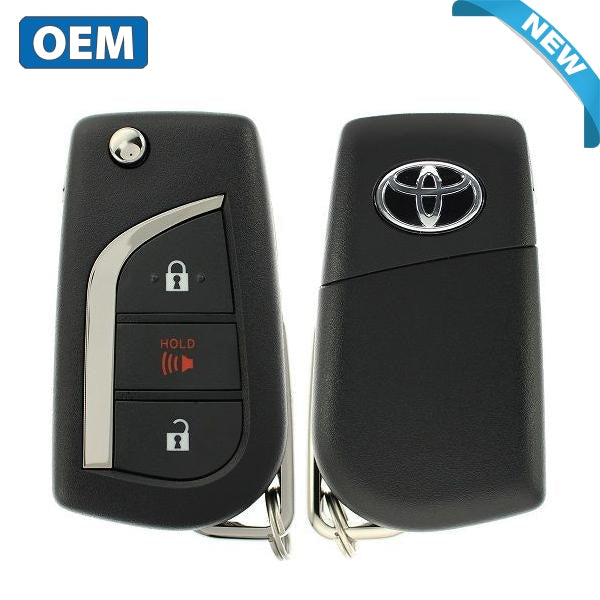 2019-2022 Toyota RAV4 / 3-Button Flip Key / PN: 89070-0R300 / GQ4-73T (OEM)