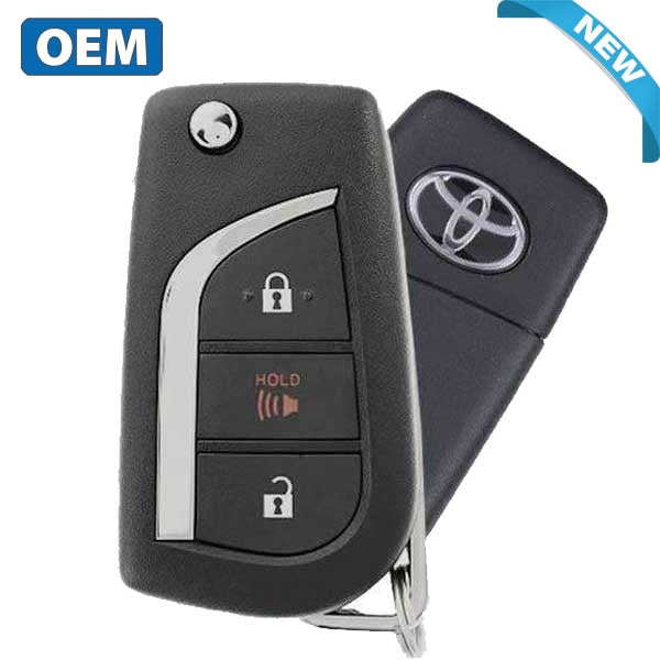 2019-2021 Toyota RAV4 / 3-Button Flip Key / PN: 89070-42G00 / HYQ12BFW (OEM)